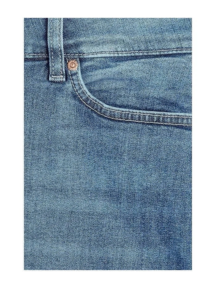 Джинсы прямые Bailey Relaxed Straight Ankle Raw Cuff NYDJ — изображение 3 из 3, бежевый