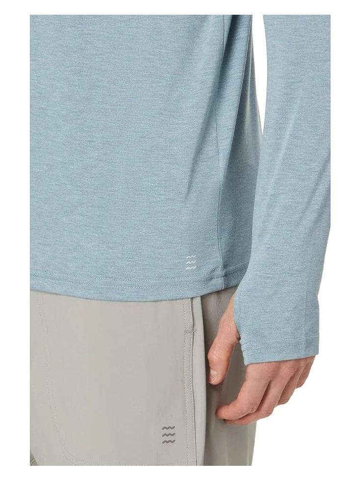 Худи Free Fly Bamboo Shade Hoodie — изображение 3 из 4, синий