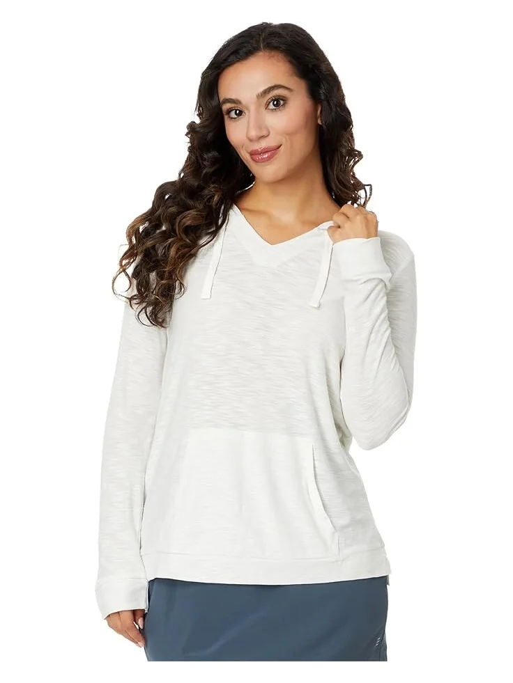 Худи Free Fly Bamboo Slub Hoodie — изображение 1 из 4, морская соль