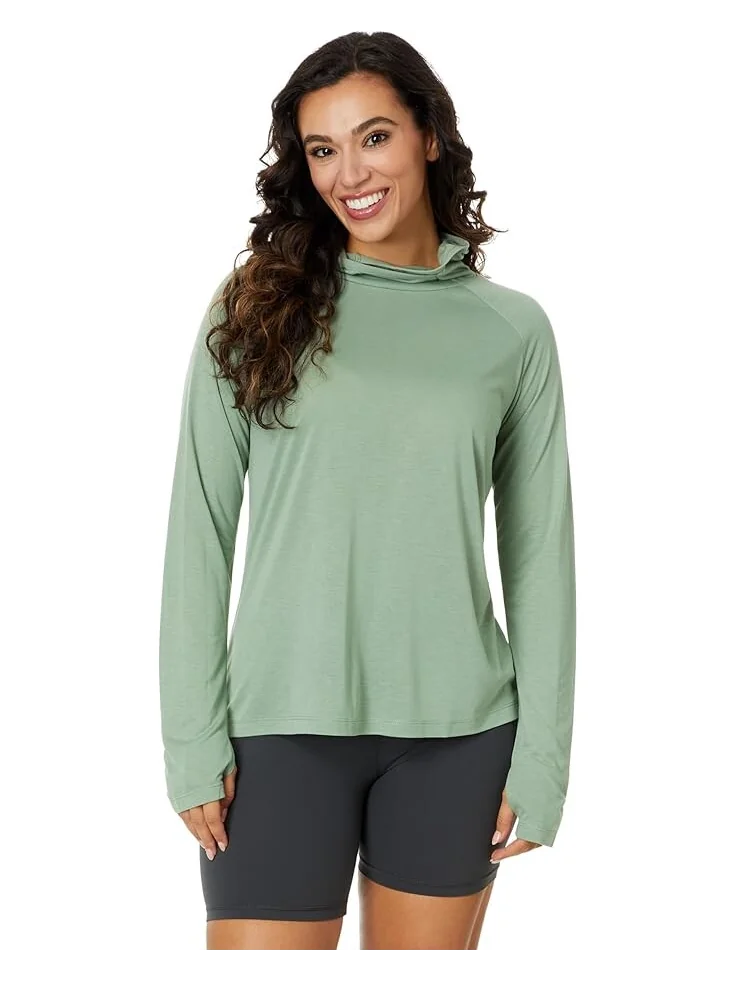 Худи Free Fly Bamboo Lightweight Hoodie II — изображение 1 из 4, зеленый