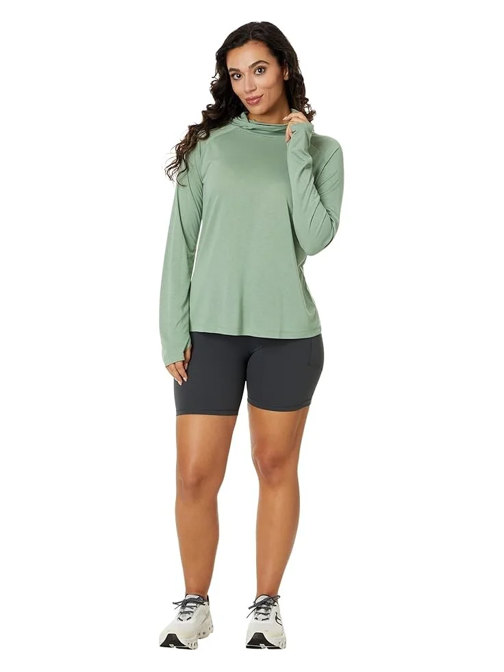 Худи Free Fly Bamboo Lightweight Hoodie II — изображение 4 из 4, зеленый