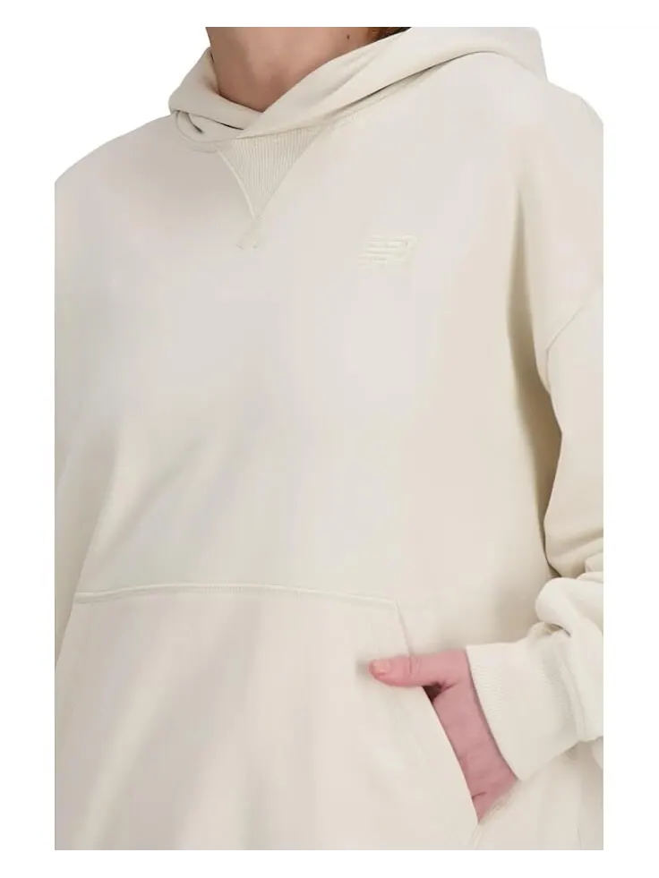 Худи New Balance Athletics French Terry Hoodie — изображение 3 из 4, льняной