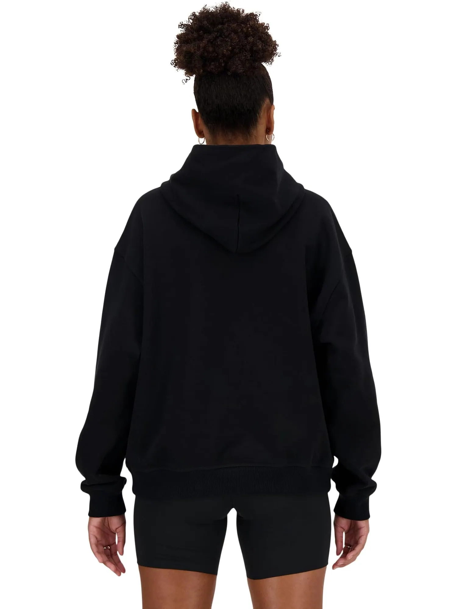 Худи New Balance Athletics French Terry Hoodie — изображение 2 из 4, черный