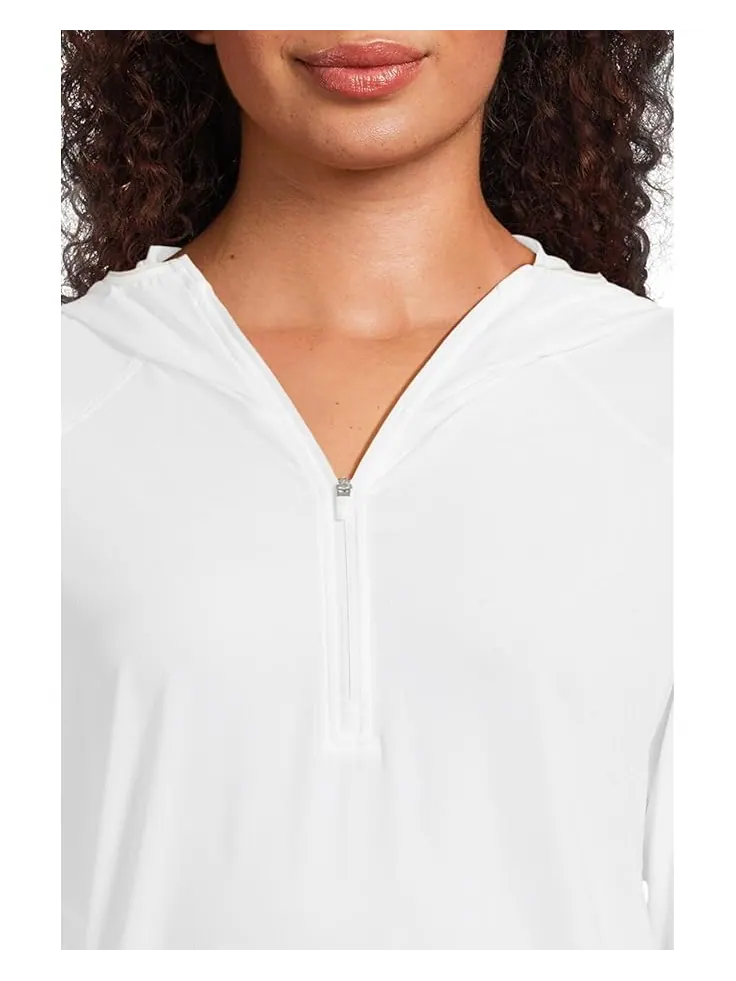 Худи Helly Hansen Shine Solen 1/2 Zip Hoodie — изображение 4 из 5, белый