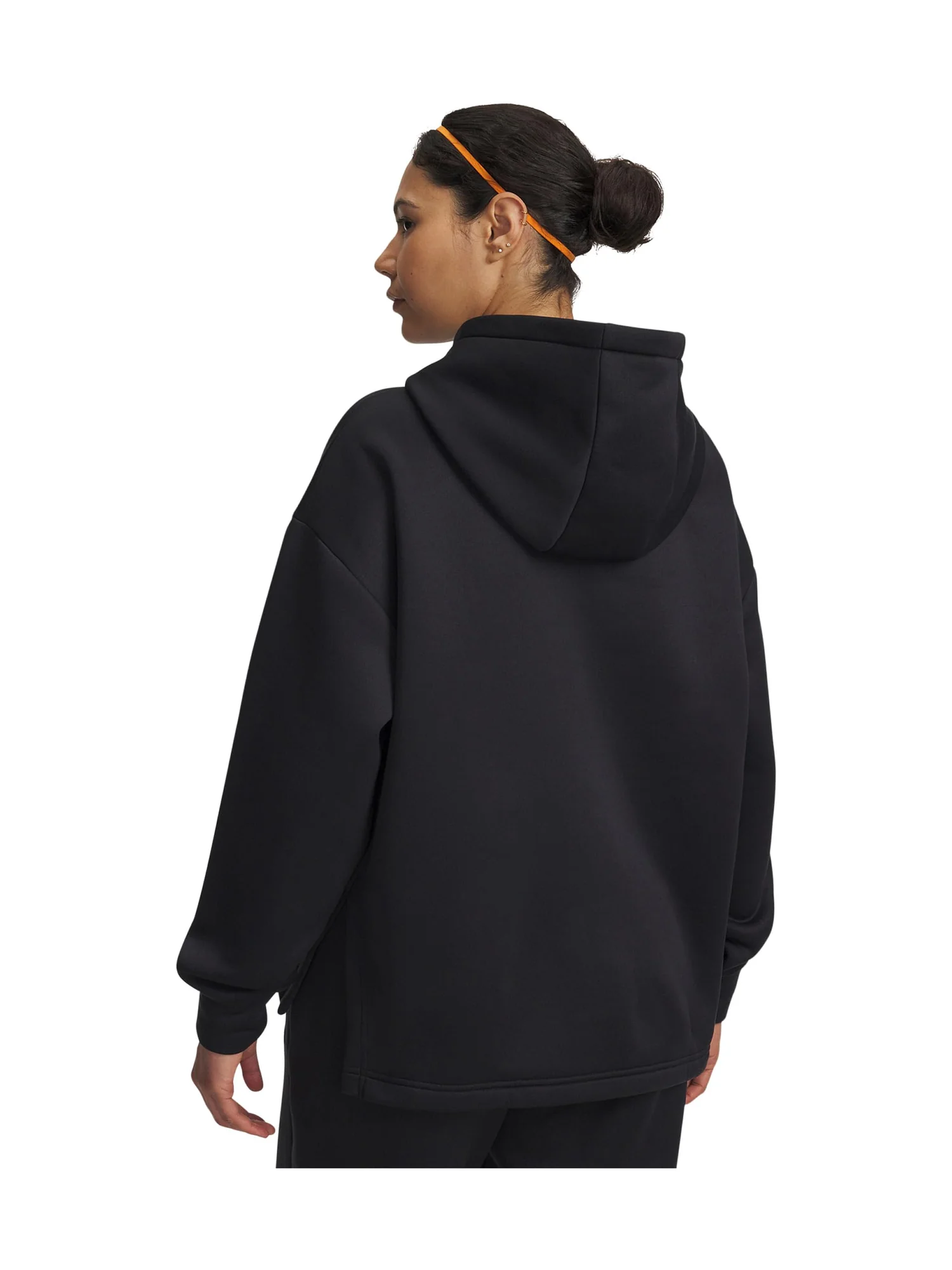 Худи Under Armour Armour Fleece Hoodie — изображение 2 из 3, черный/черный