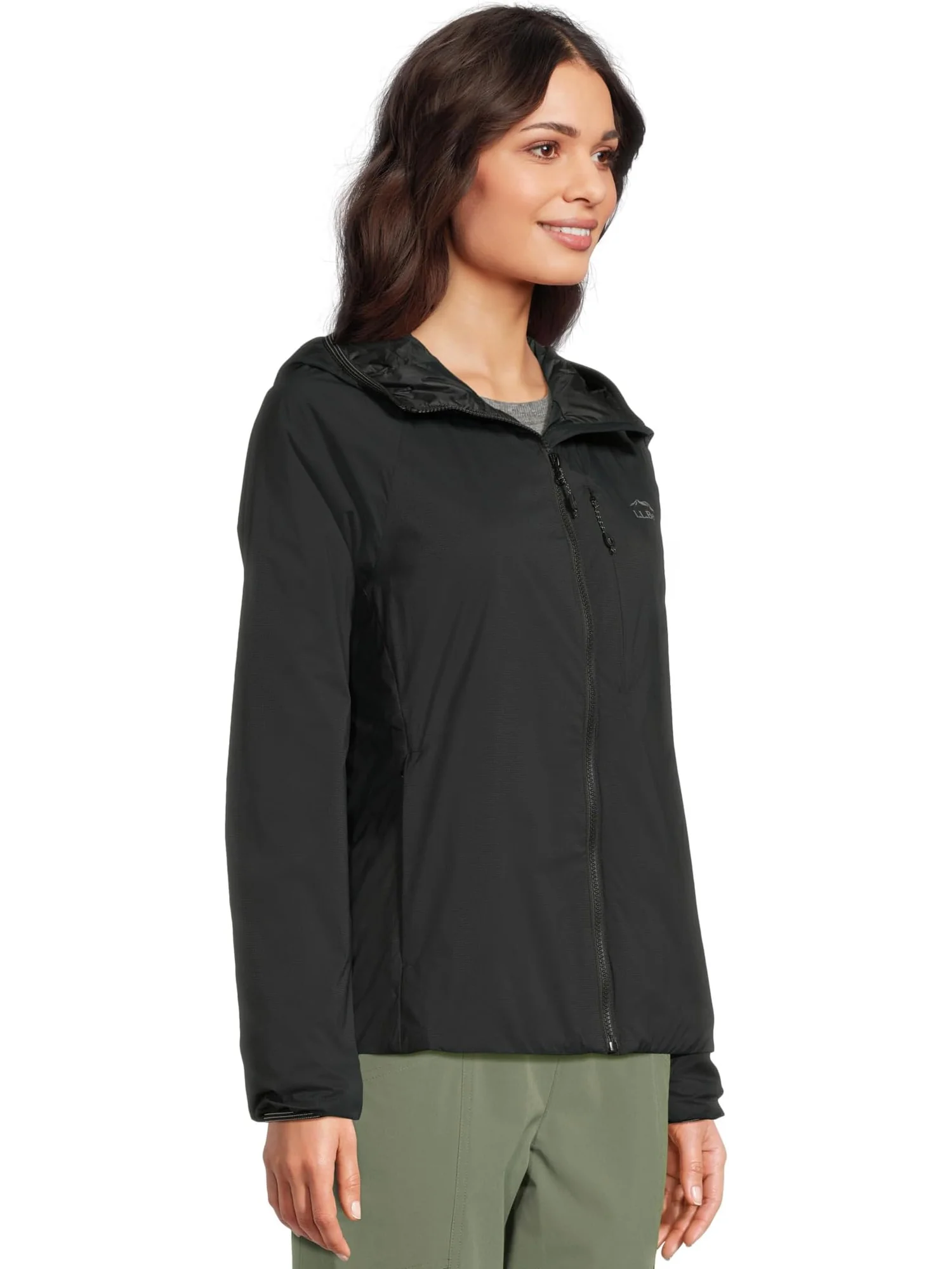 Худи L.L.Bean Primaloft Packaway Air Hoodie — изображение 2 из 5, черный