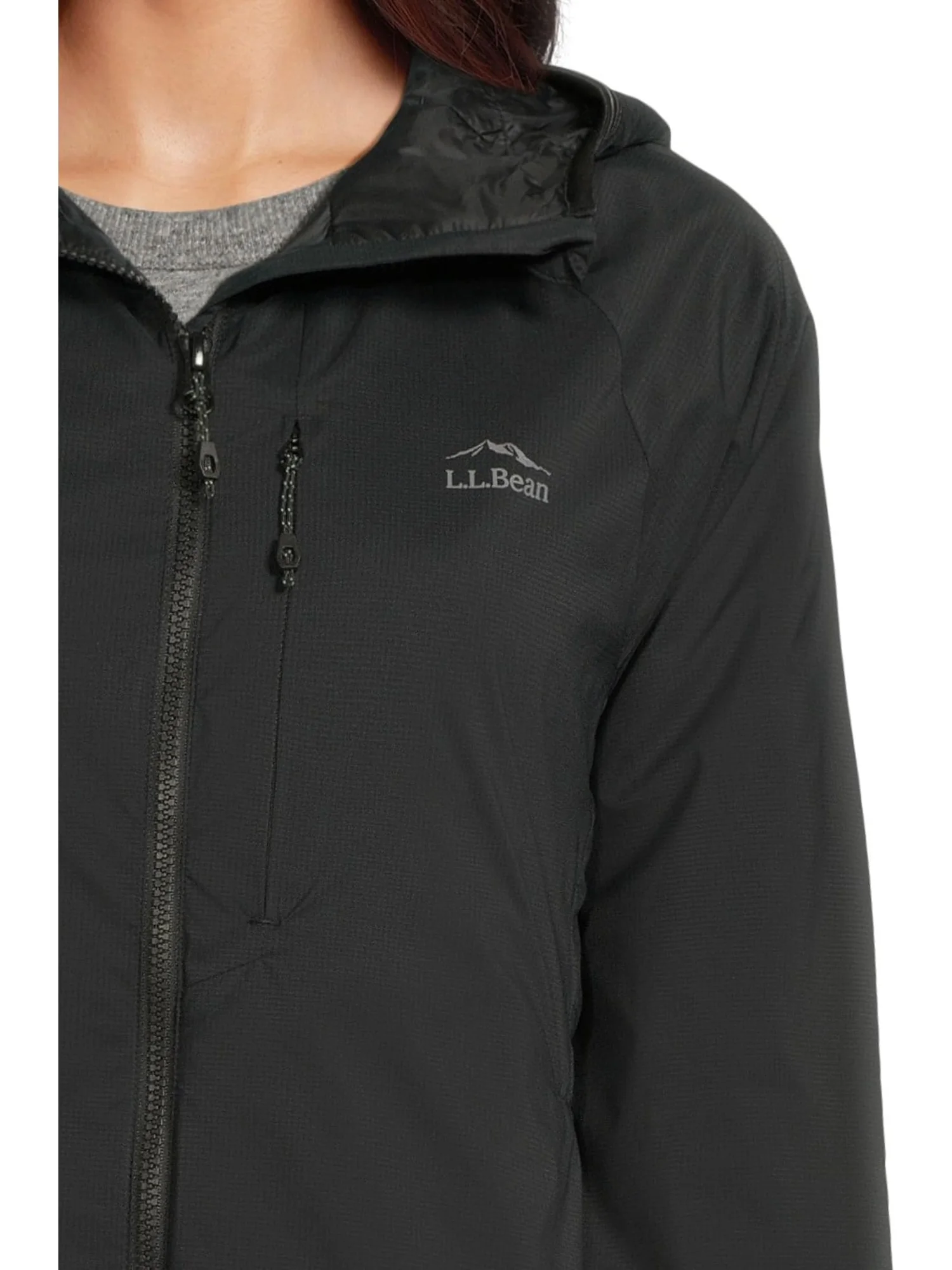 Худи L.L.Bean Primaloft Packaway Air Hoodie — изображение 4 из 5, черный