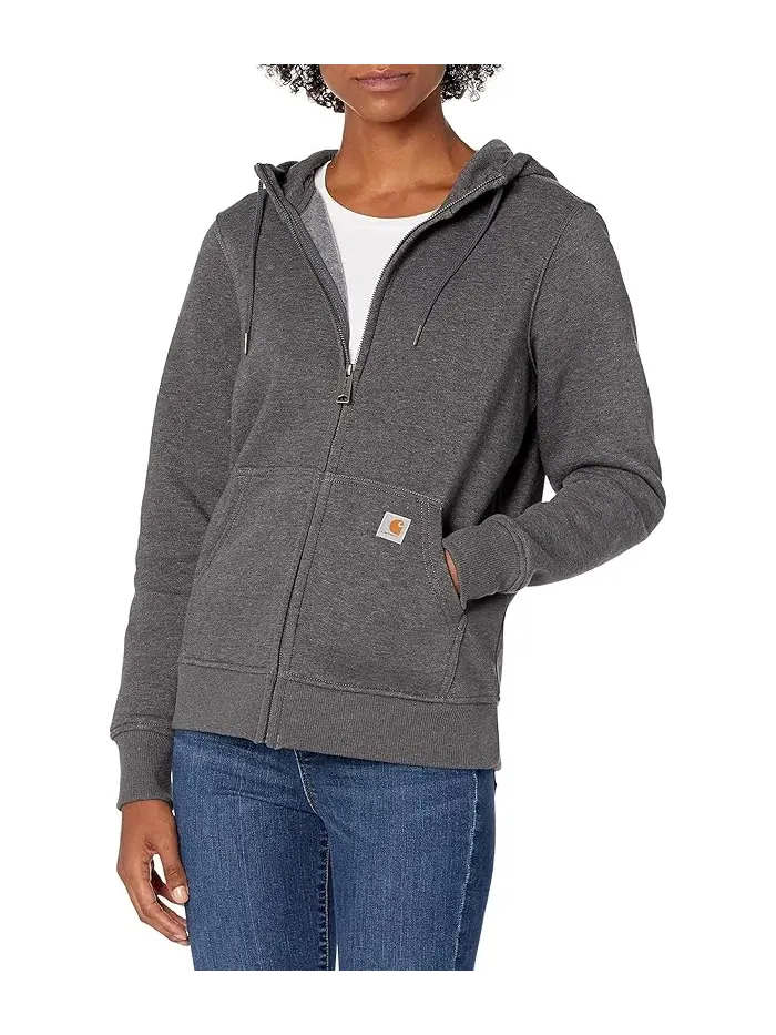 Худи с молнией Clarksburg Carhartt — изображение 1 из 2, коричневый