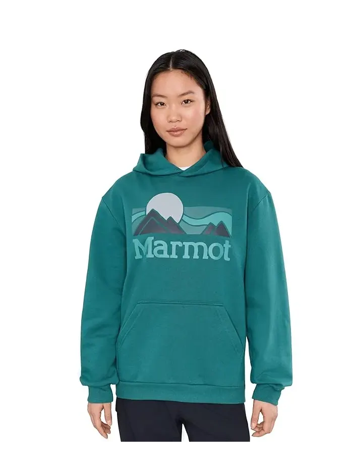 Худи флисовое Coastal Hoodie Marmot — изображение 1 из 5, синий