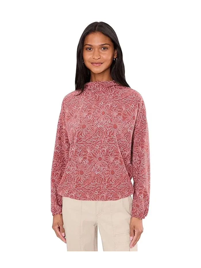 Худи Salathe Sun Hoodie Long Sleeve Royal Robbins — изображение 1 из 5, махагони