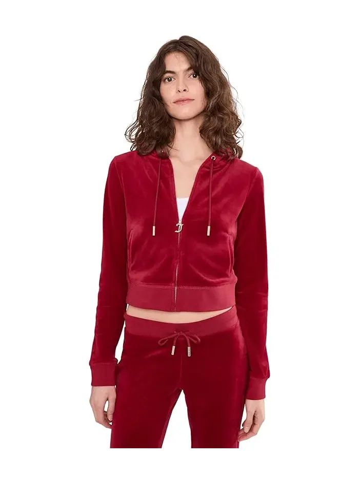 Толстовка с капюшоном OG Blink Track Jacket Juicy Couture — изображение 1 из 5, красный