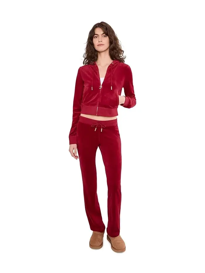 Толстовка с капюшоном OG Blink Track Jacket Juicy Couture — изображение 2 из 5, красный