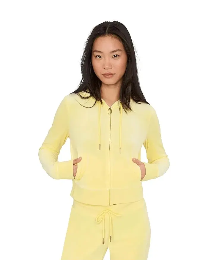 Толстовка с капюшоном Og Blink Track Jacket Juicy Couture — изображение 1 из 5, желтый