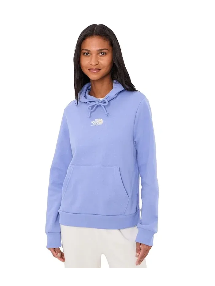 Худи Floral Alpine Regular The North Face — изображение 1 из 5, сиреневый