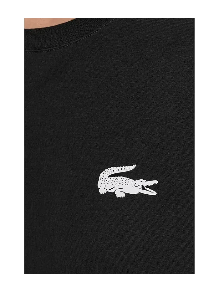 Худи Lacoste Black/White — изображение 5 из 5, черный/белый