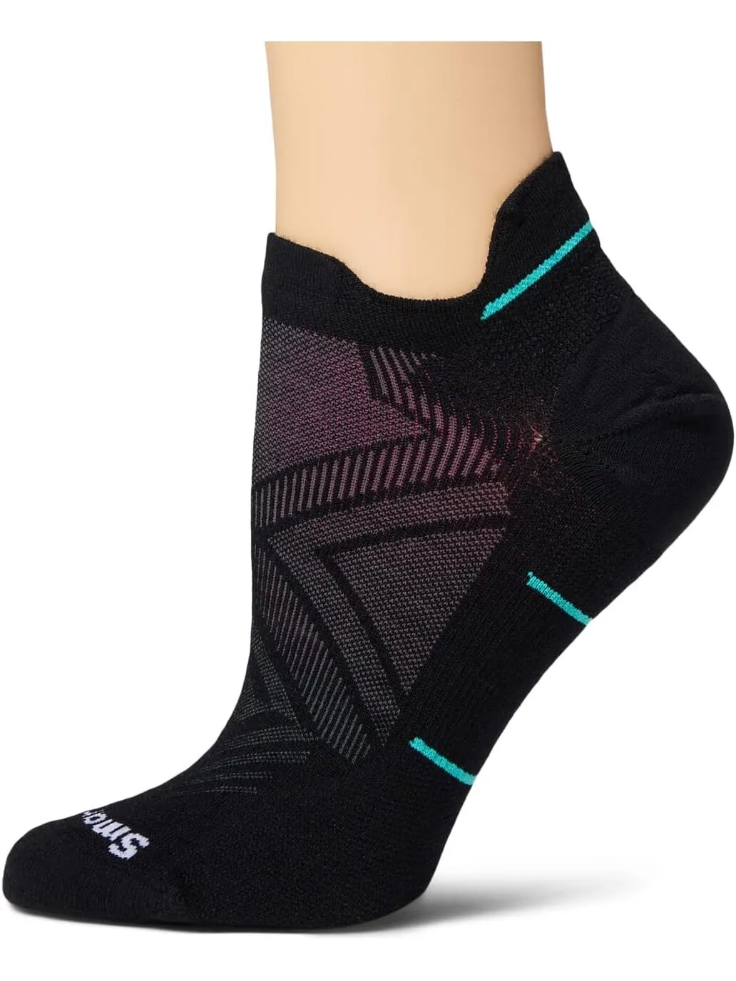 Обувь Run Zero Cushion с низкой лодыжкой Smartwool — изображение 1 из 1, черный