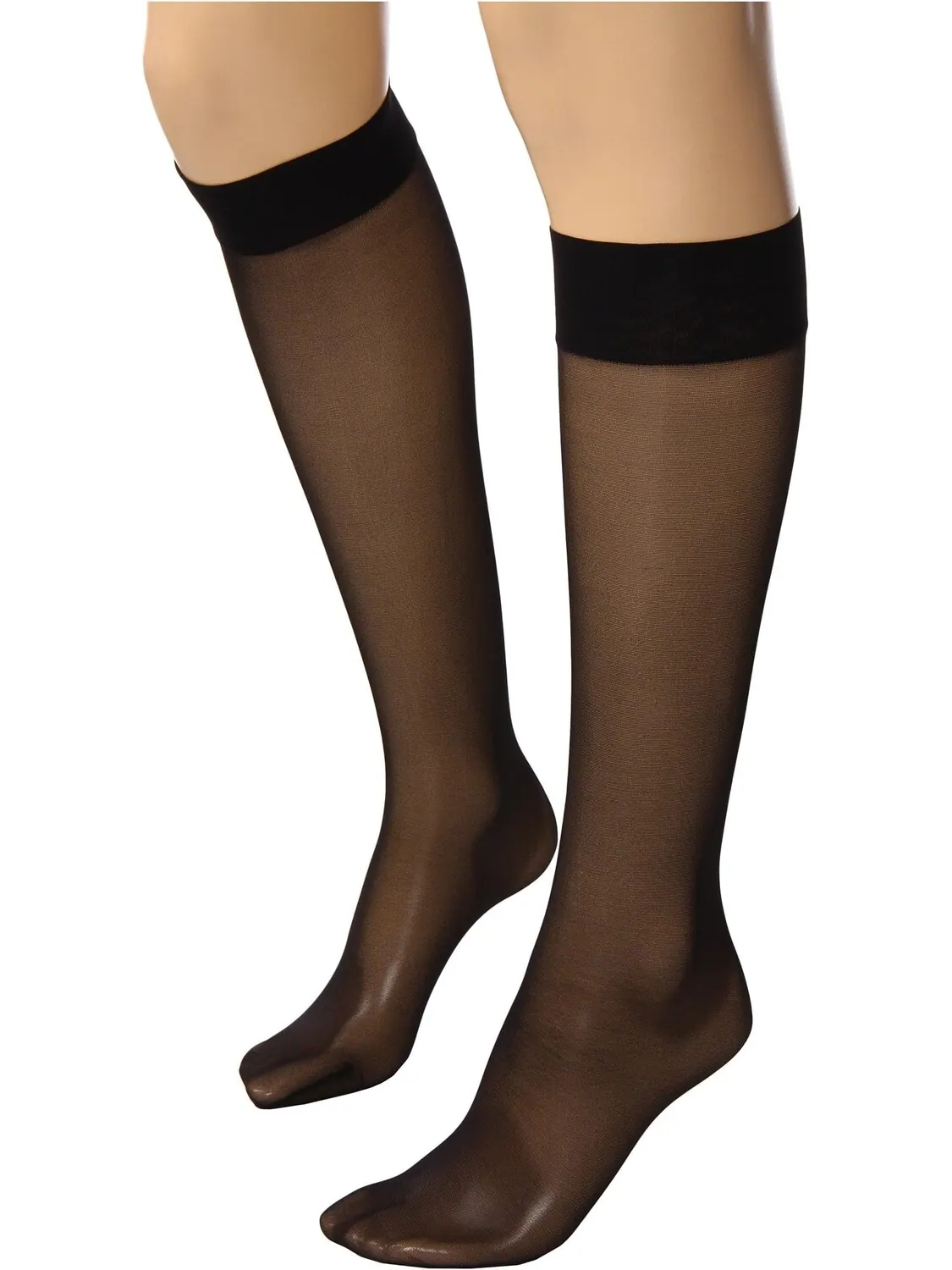 Гольфы Satin Touch 20 Wolford — изображение 2 из 4, черный