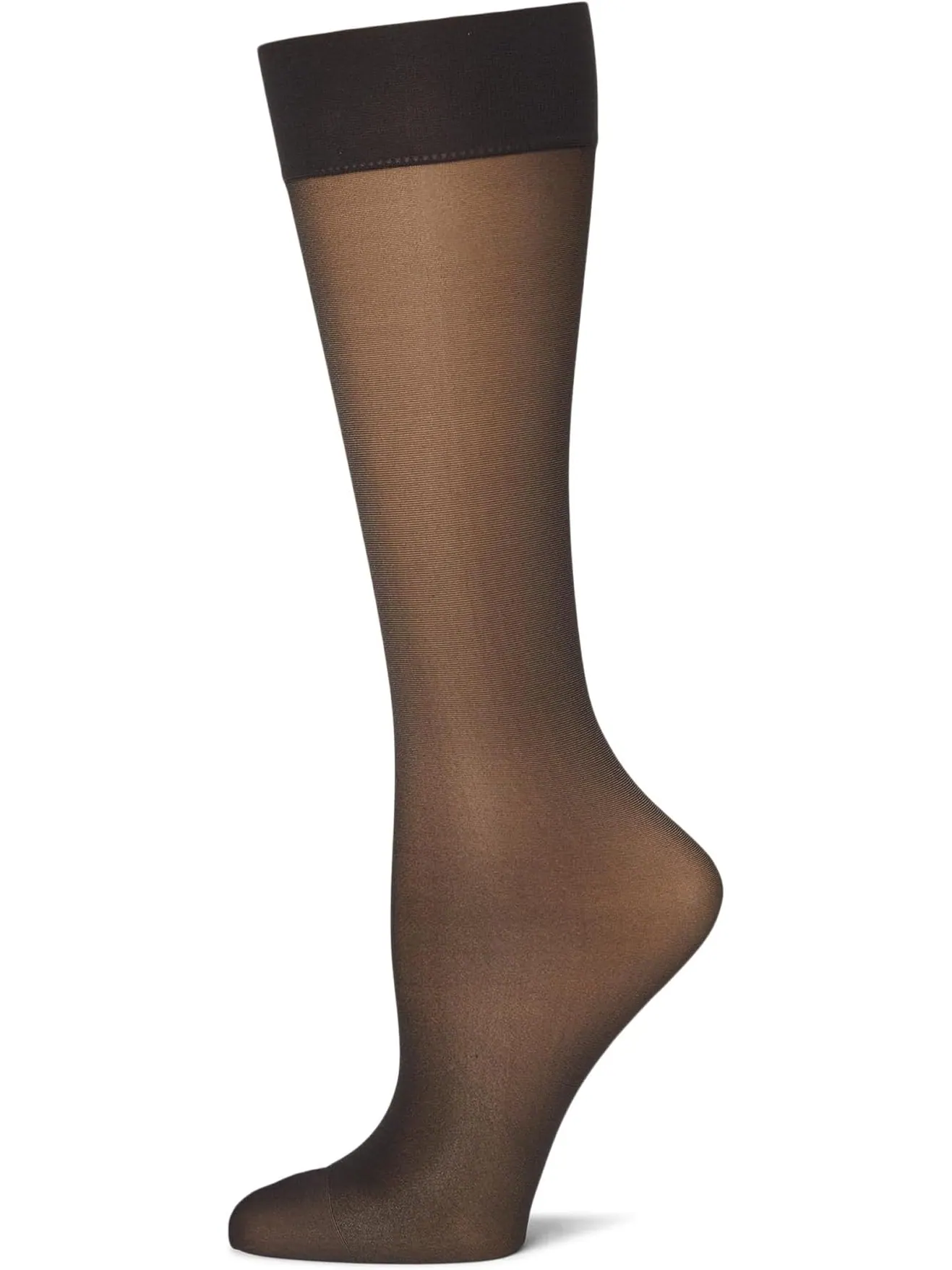 Носки Wolford Women's Satin Touch 20 Knee-Highs — изображение 1 из 1, черный