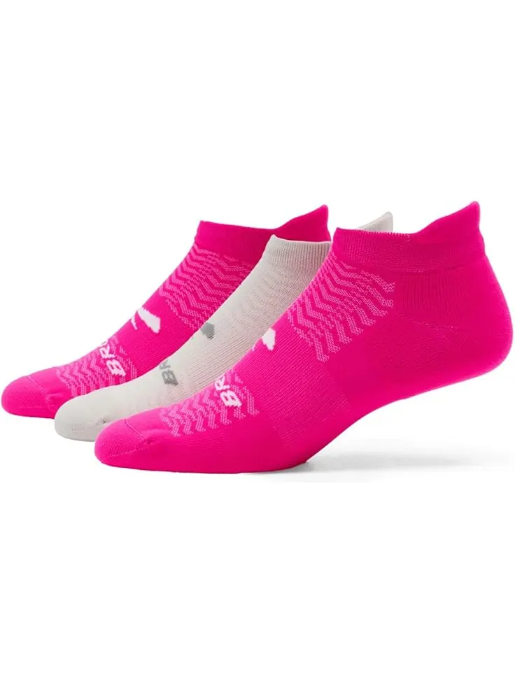 Унисекс носки Brooks Run-In No Show 3-Pack — изображение 1 из 2