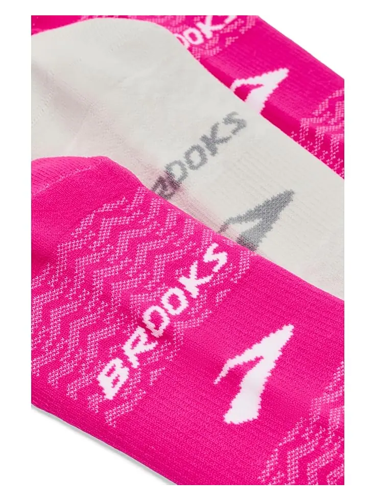 Унисекс носки Brooks Run-In No Show 3-Pack — изображение 2 из 2