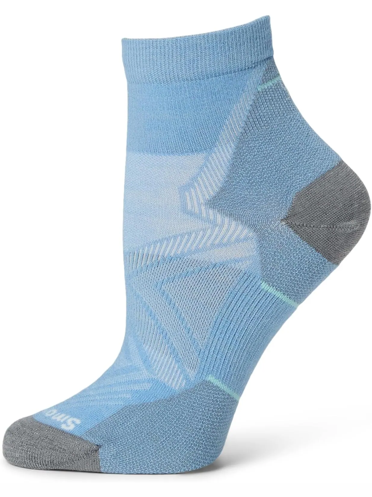 Носки Smartwool Women's Run Zero Cushion Ankle — изображение 1 из 1, синий