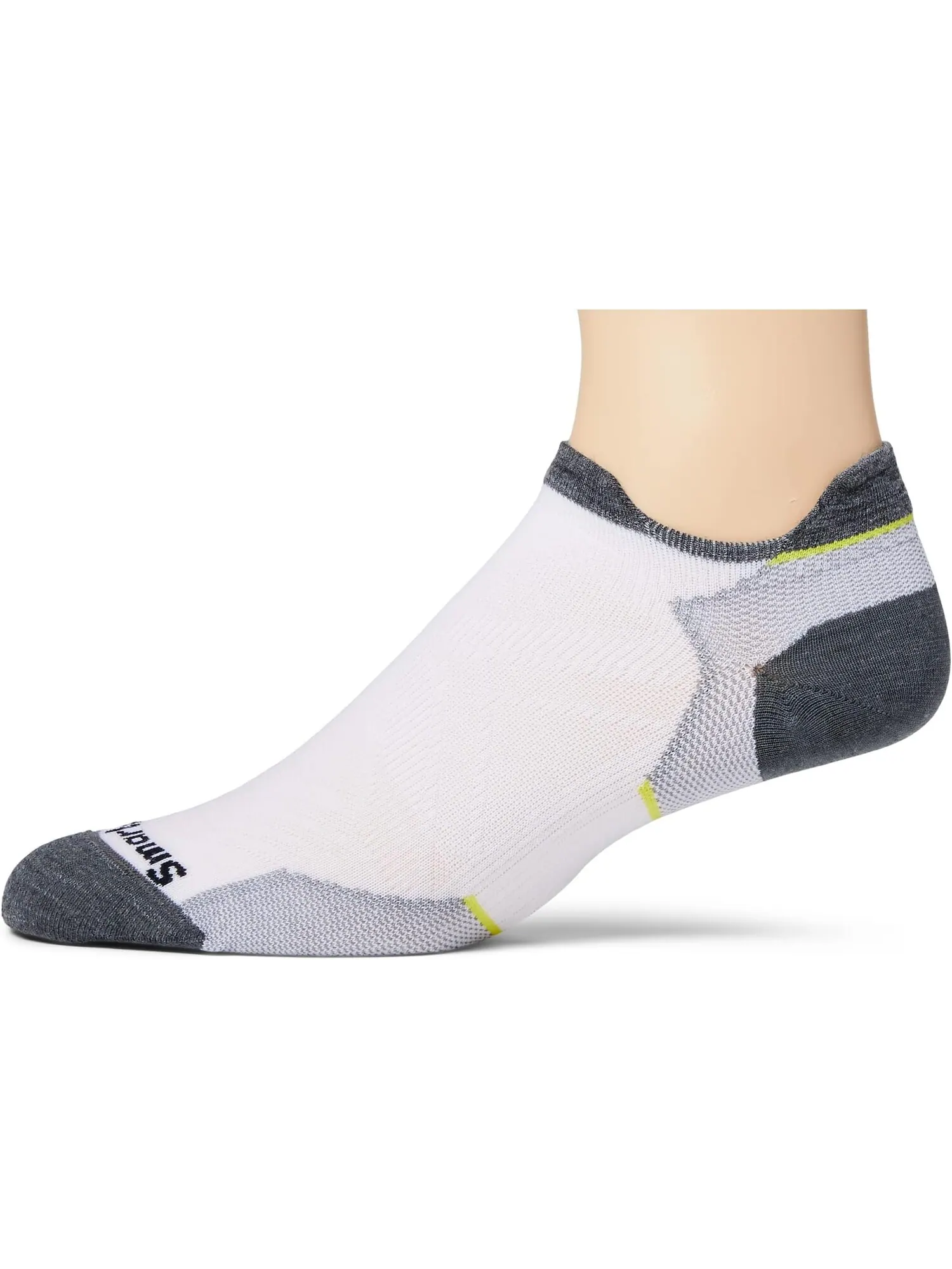 Обувь Run Zero Cushion с низкой лодыжкой Smartwool — изображение 1 из 1, белый