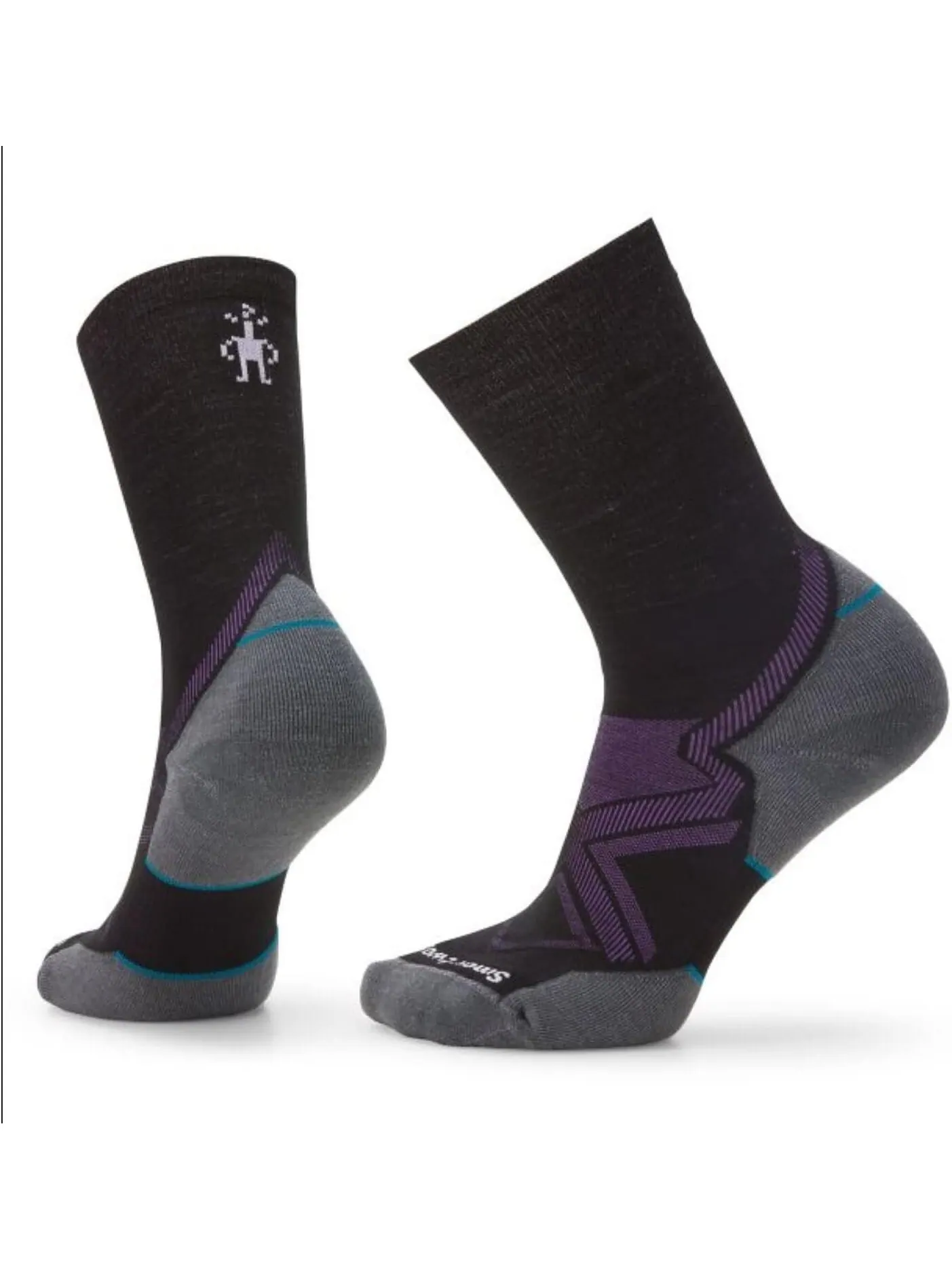 Носки с мягкой подкладкой для бега в холодную погоду Smartwool — изображение 1 из 1, черный