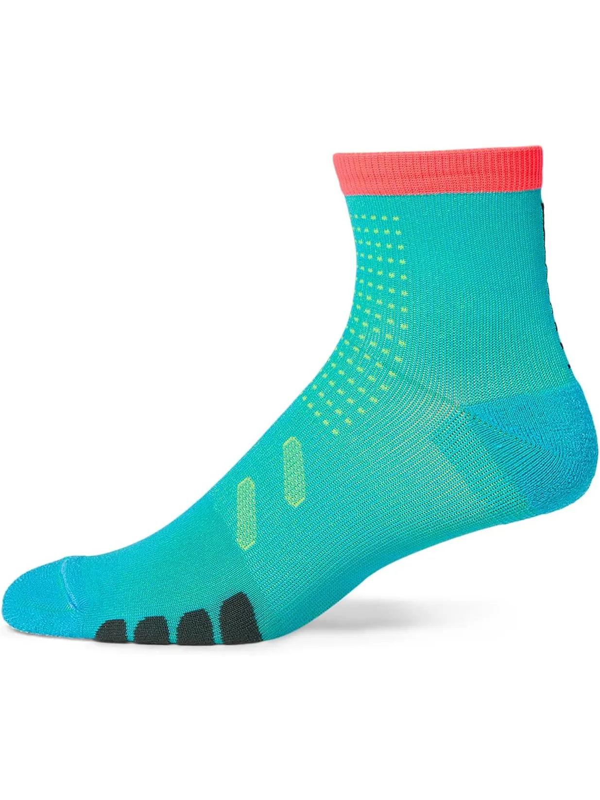 Носки Eurosock Unisex Bike Quarter Compression — изображение 1 из 1, бирюзовый