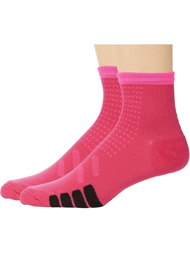 Носки Eurosock Bike Quarter Compression 2-Pack — изображение 1 из 1, розовый