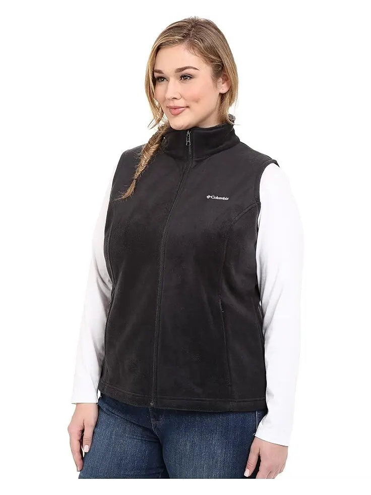 Утепленный жилет Columbia Plus Size Benton Springs — изображение 2 из 4, черный