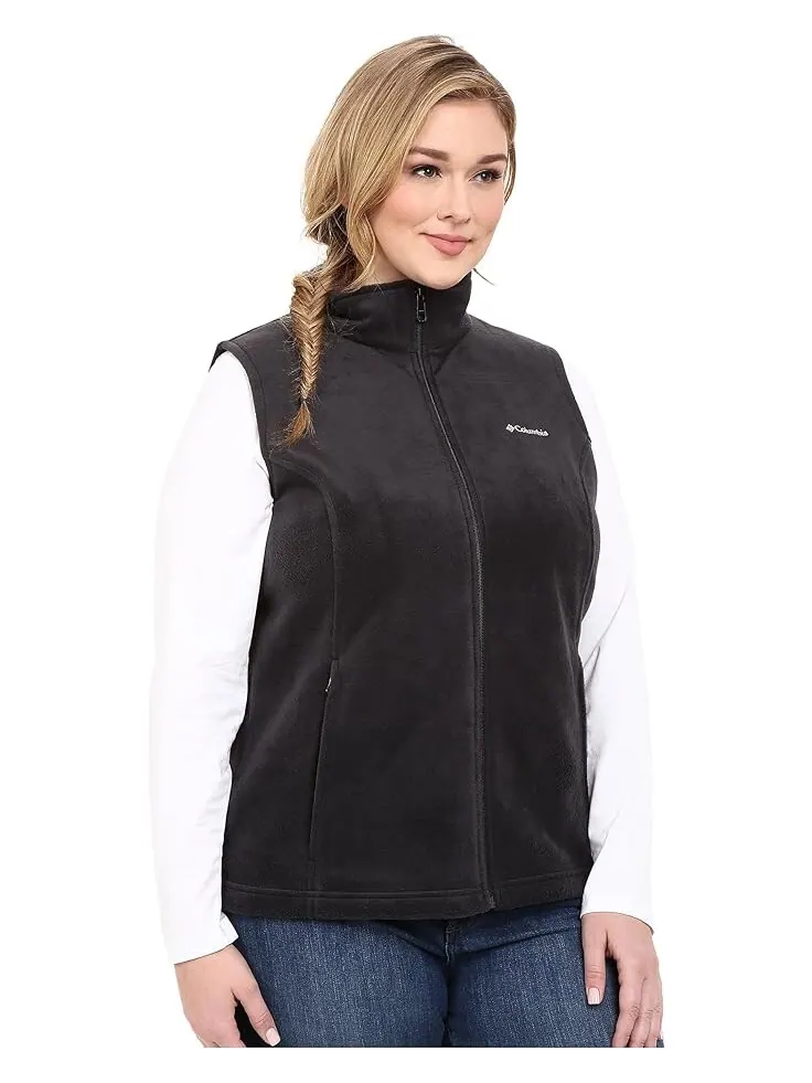 Утепленный жилет Columbia Plus Size Benton Springs — изображение 4 из 4, черный