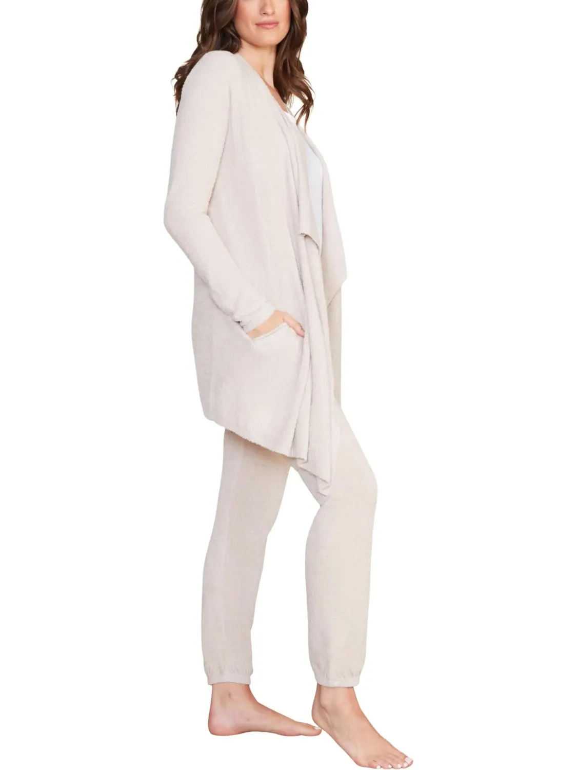 Кимоно CozyChic Lite Island Wrap Barefoot Dreams — изображение 2 из 3, серый