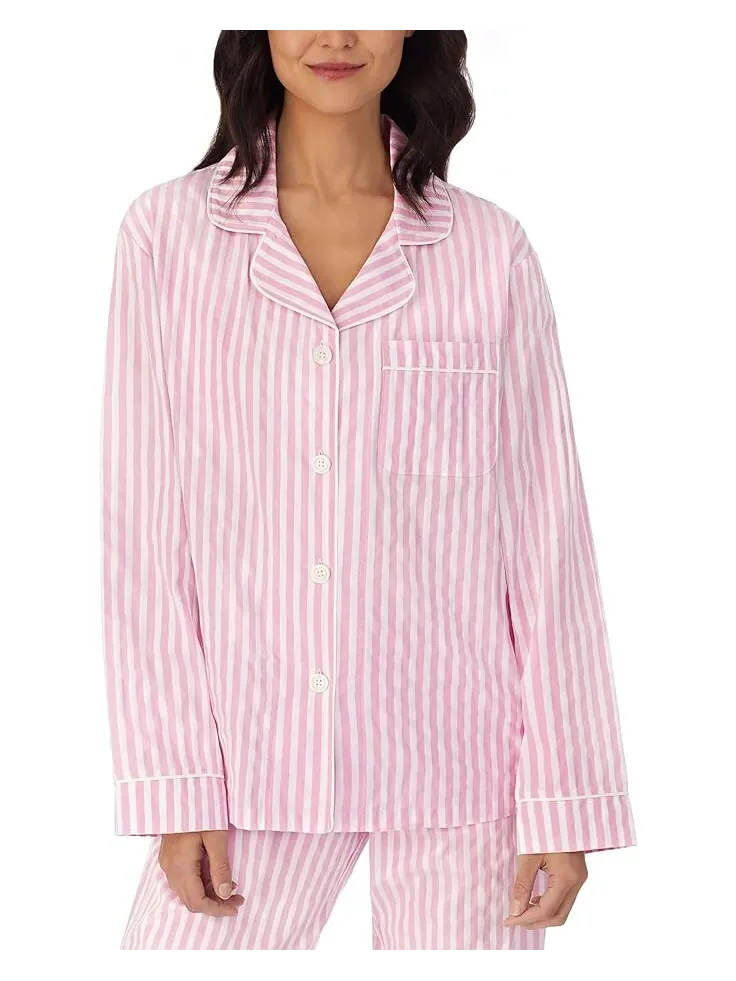 Пижама Bedhead PJs Long Sleeve Classic — изображение 3 из 3, розовый