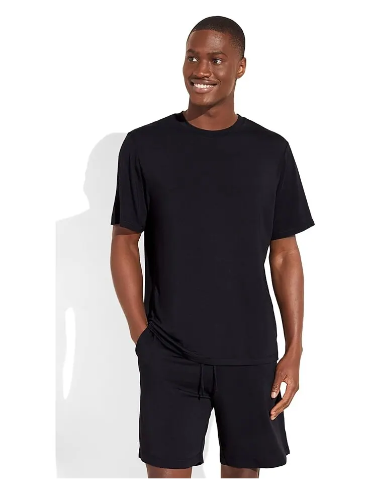 Пижама Eberjey Henry Shorts — изображение 1 из 3, черный