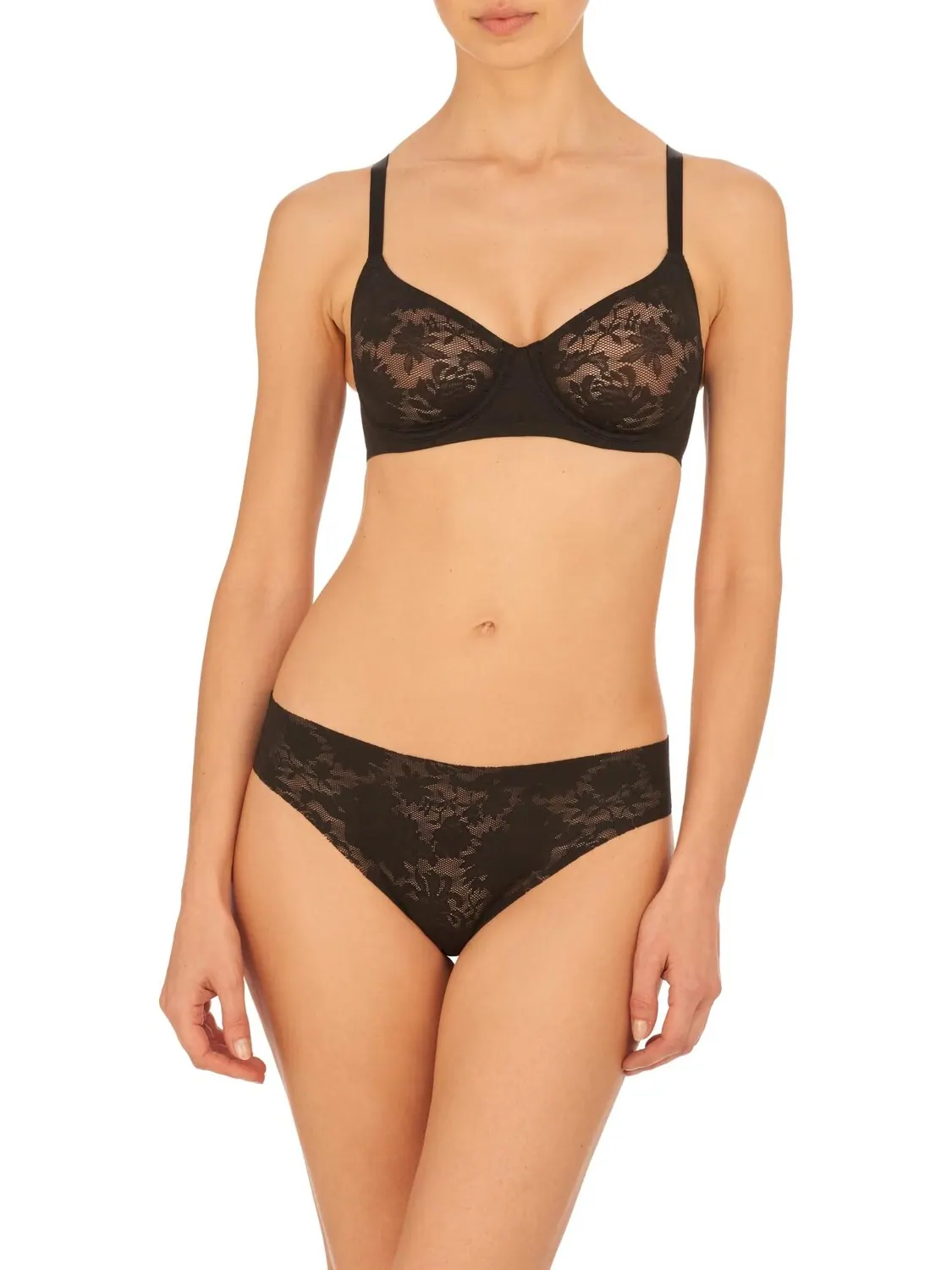 Левитация на косточках без подкладки 724320 Natori — изображение 1 из 2, черный