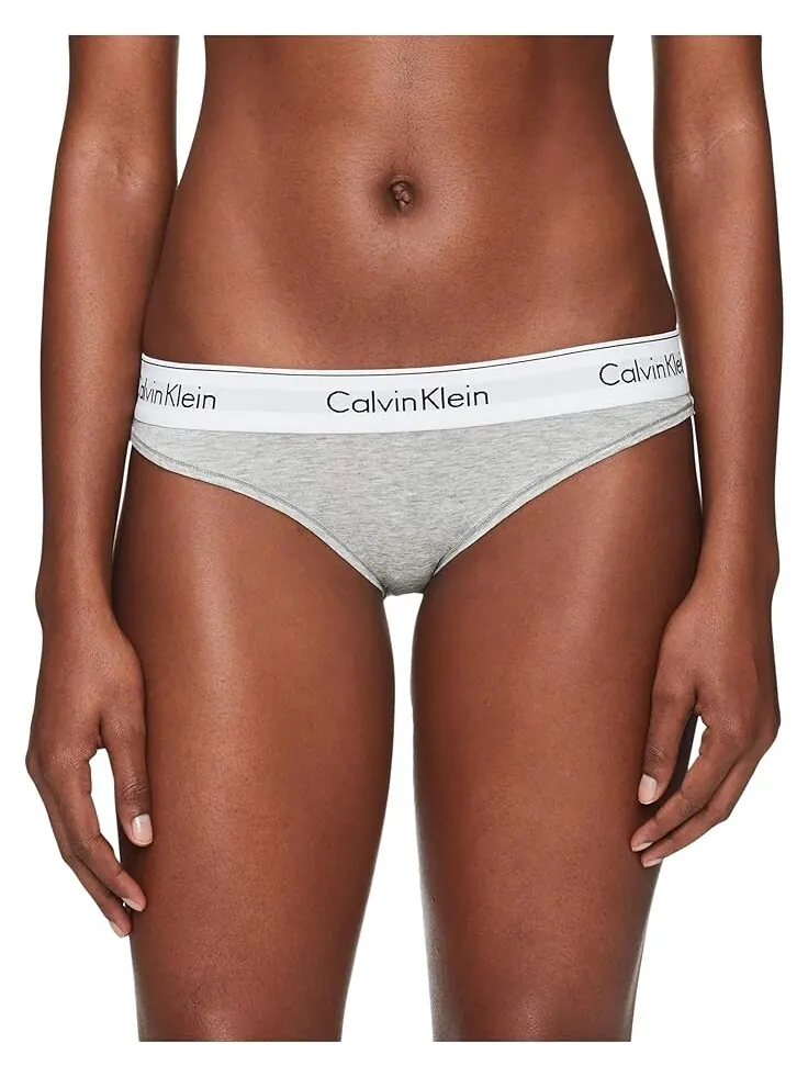 Бикини Calvin Klein Underwear Modern Cotton — изображение 1 из 2, серый