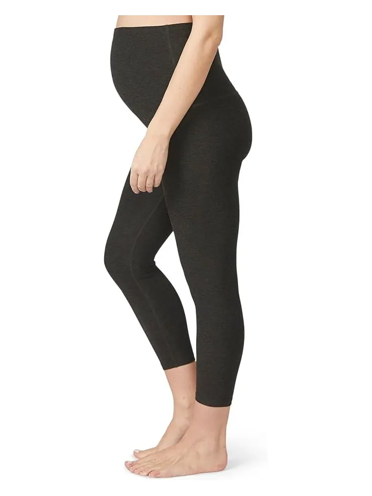 Леггинсы Beyond Yoga Maternity Empire Waisted Spacedye Capri — изображение 3 из 4, самая темная ночь