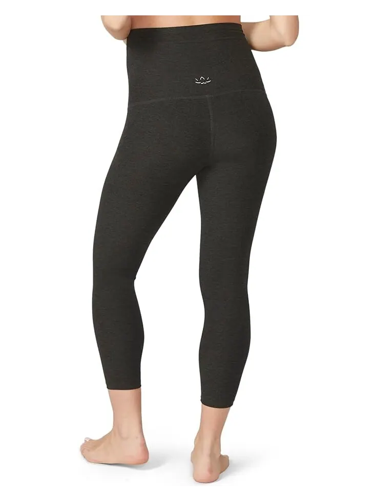 Леггинсы Beyond Yoga Maternity Empire Waisted Spacedye Capri — изображение 4 из 4, самая темная ночь