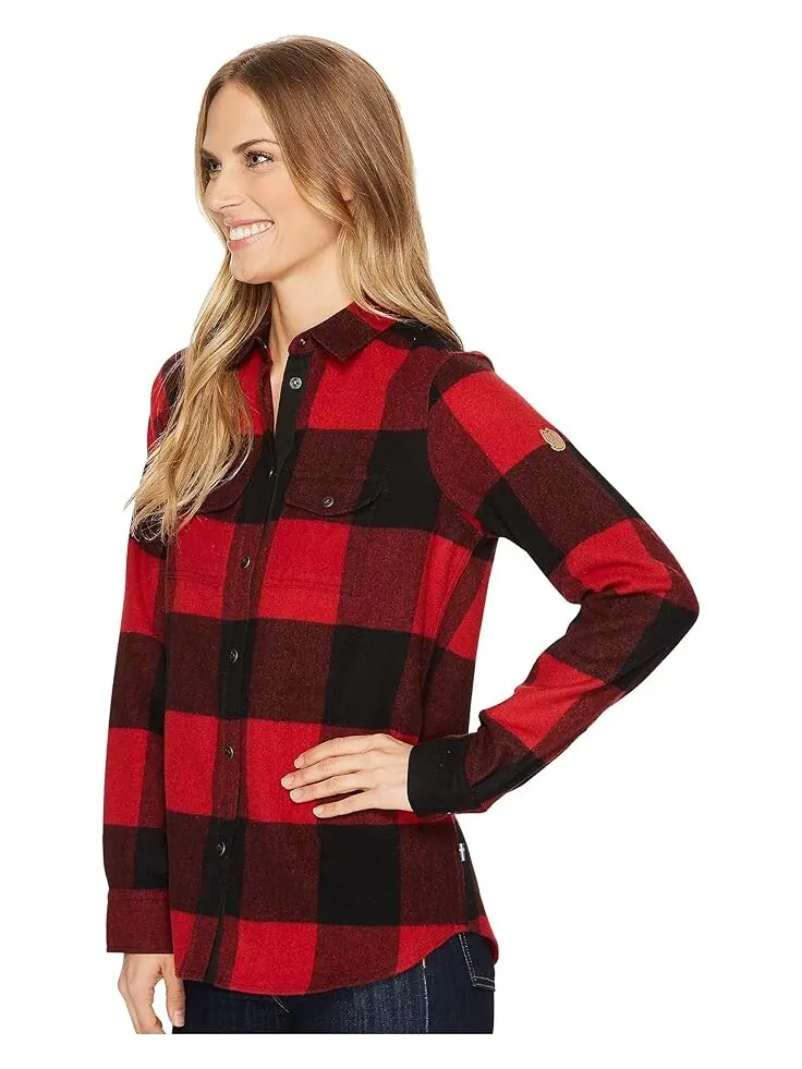 Рубашка Fjällräven Canada — изображение 2 из 4, красный