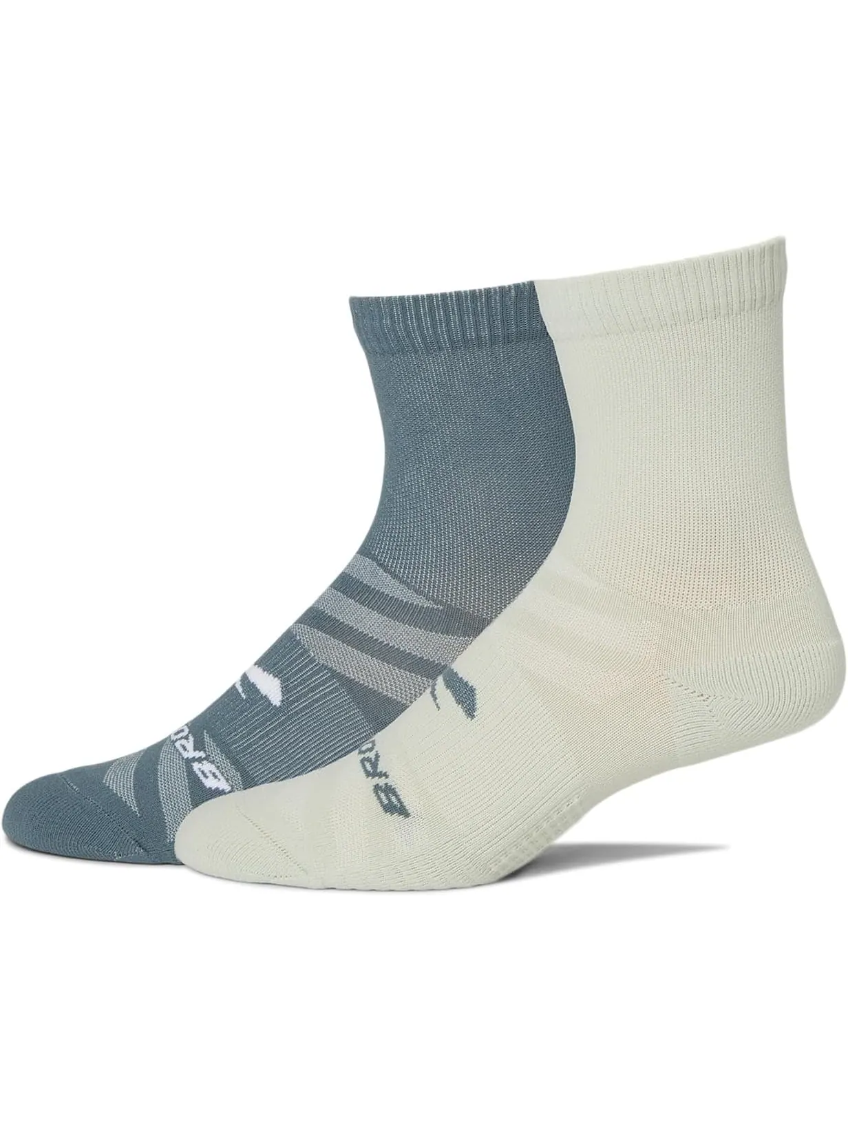 Носки Brooks Ghost Lite Crew 2-pack — изображение 1 из 1, дымчатый