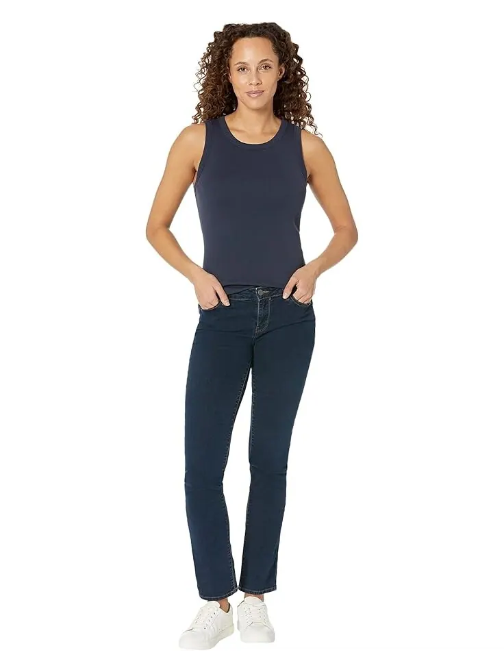 Майка Lilla P 1x1 Rib Jewel Tank — изображение 4 из 4, темный темно-синий