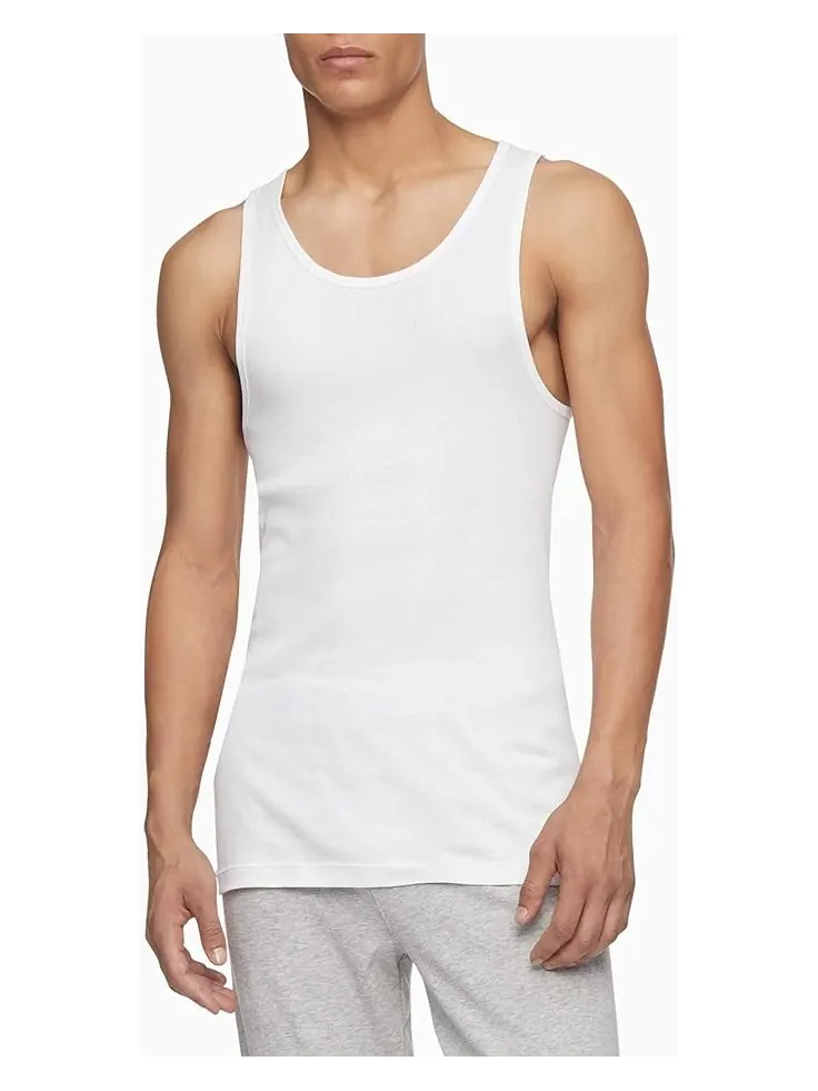 Майка Calvin Klein Underwear Cotton Classics Multipack Pack Tank — изображение 2 из 2, белый