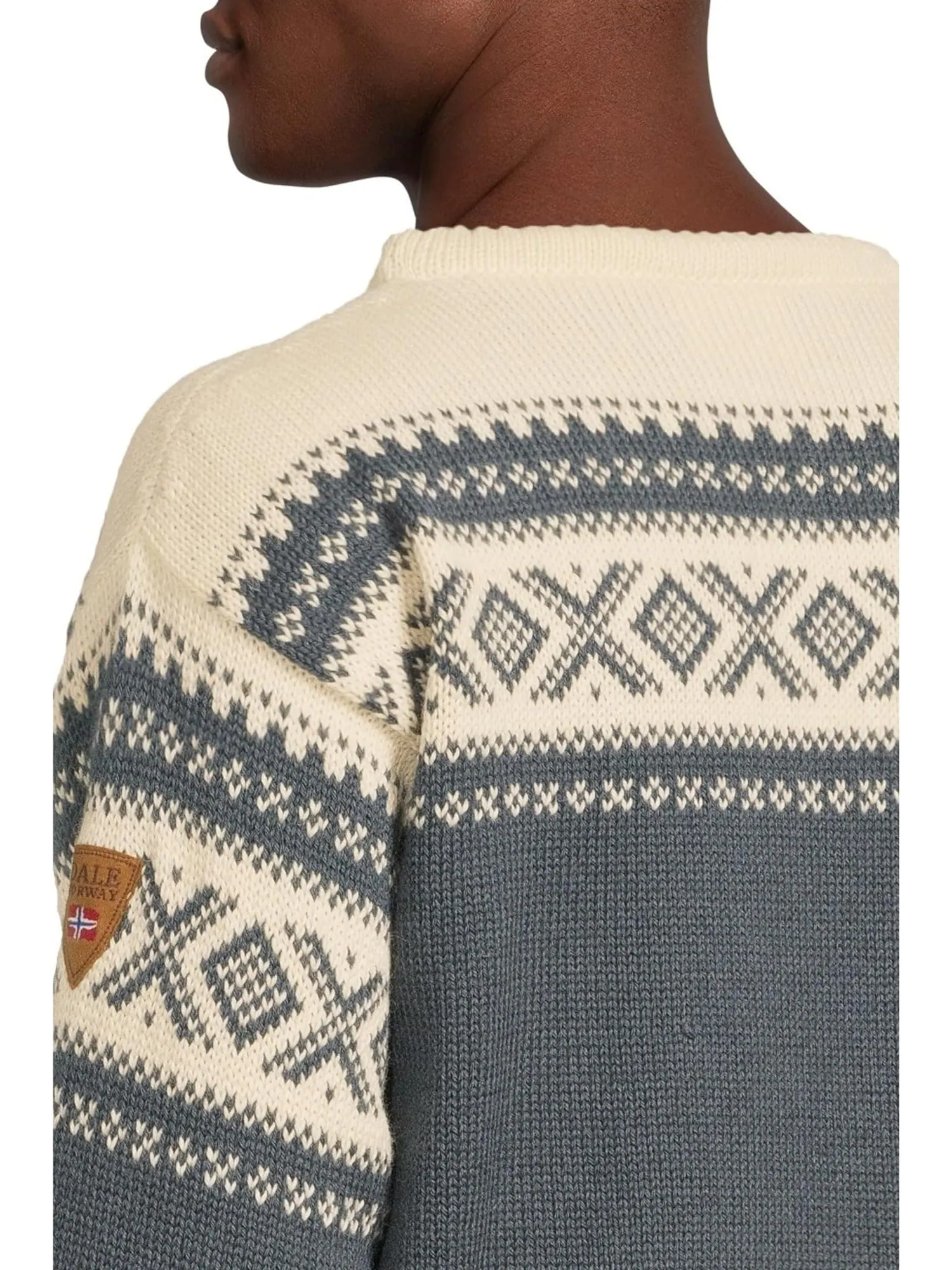 Свитер Dale of Norway Unisex Cortina 1956 — изображение 4 из 5, слоновая кость
