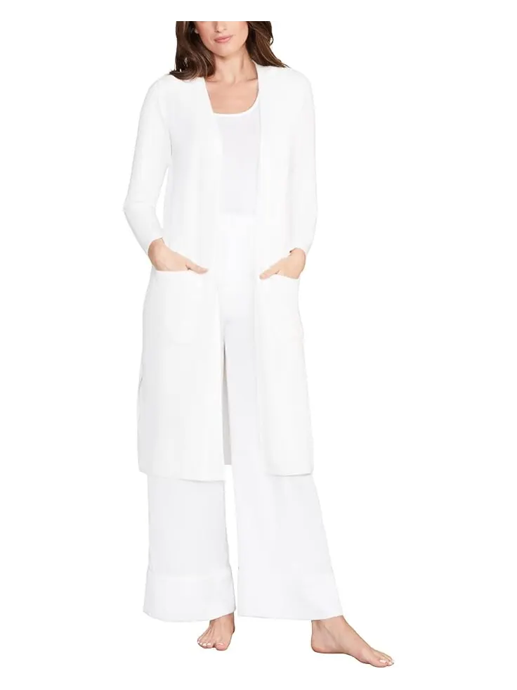 Свитер Barefoot Dreams CozyChic Ultra Lite Long Cardigan — изображение 1 из 3, серебристый