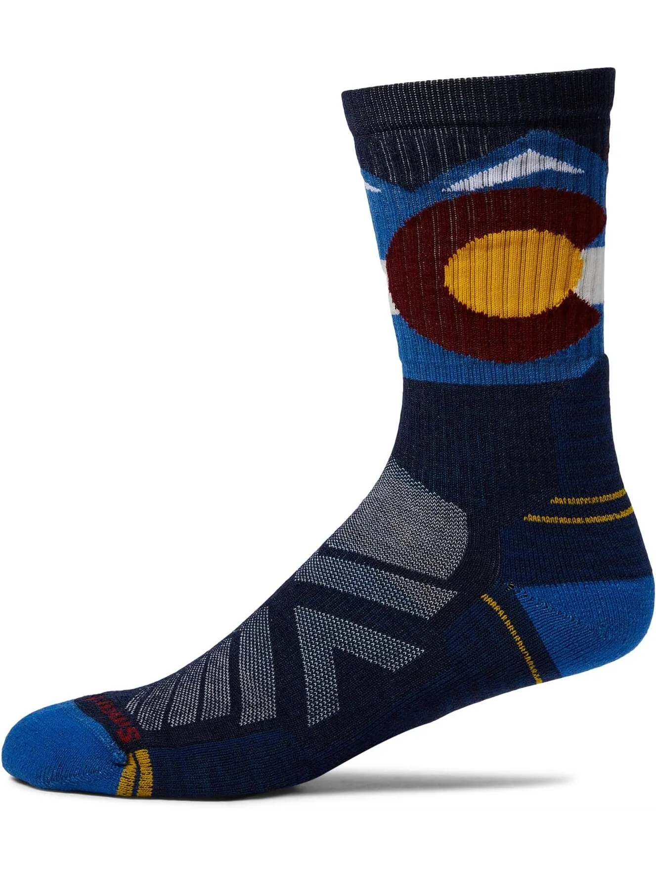Носки Hike Light Cushion Colorado Crew Smartwool — изображение 1 из 1, синий
