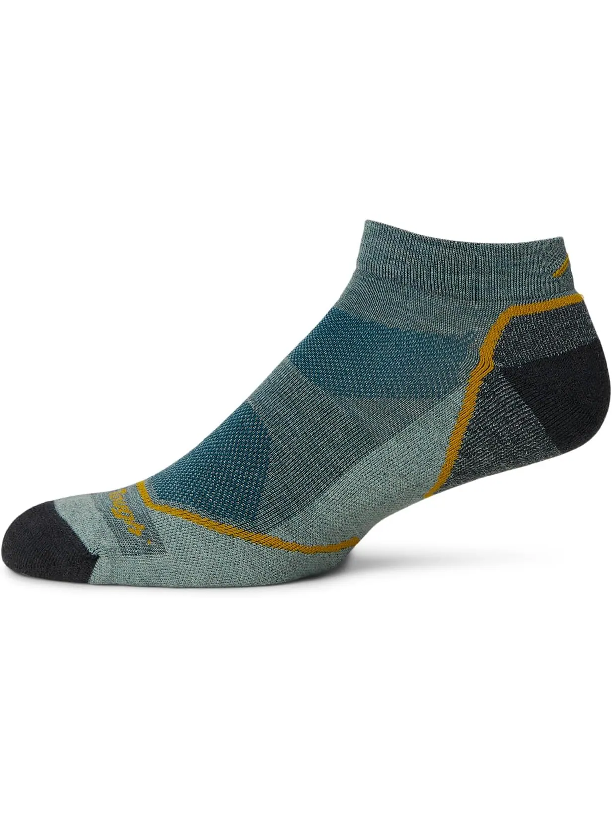 Носки Darn Tough Vermont Light Hiker No Show Lightweight with Cushion — изображение 1 из 1, морская пена