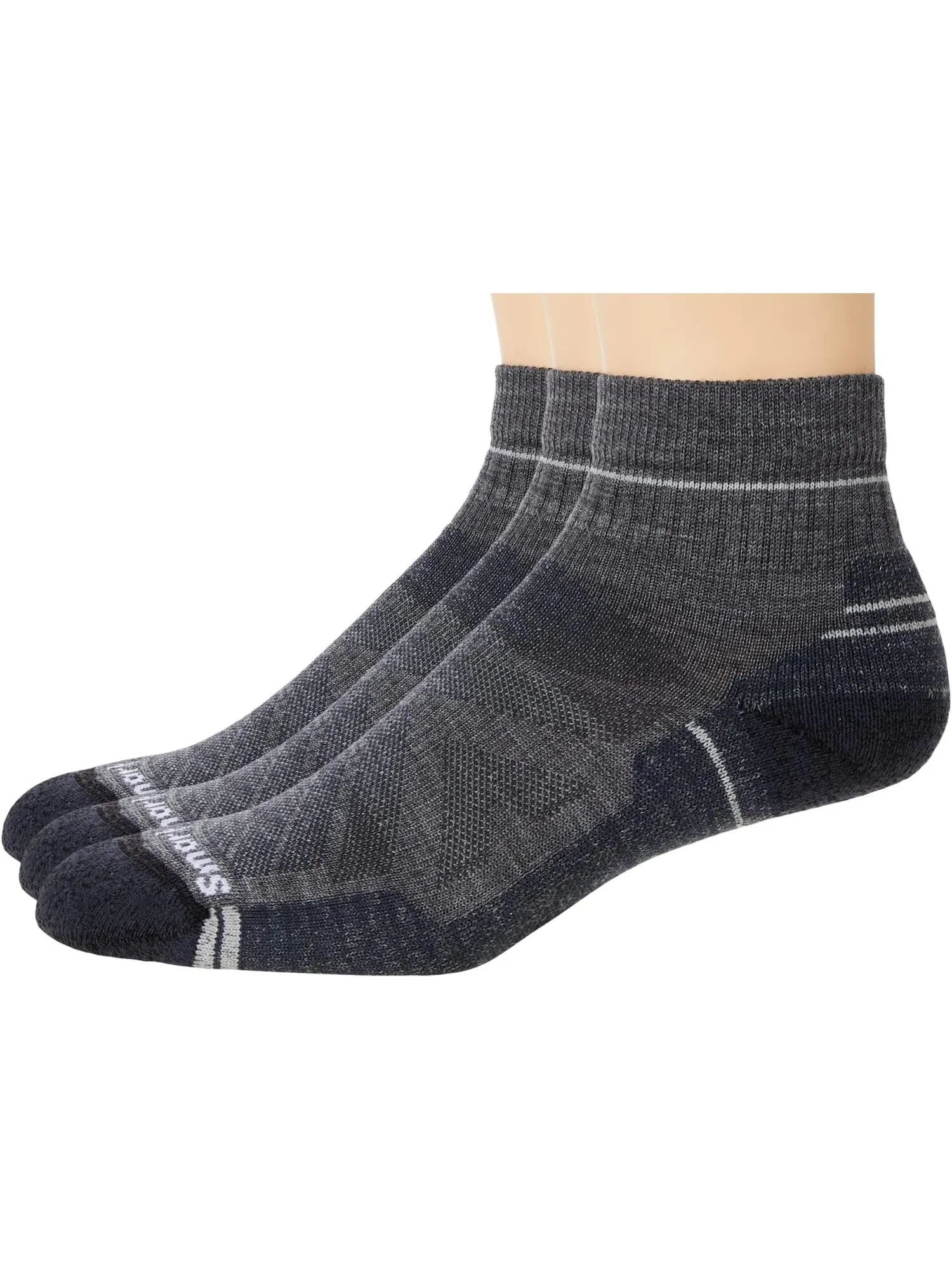 Легкие подушечки для щиколотки Performance Hike, 3 шт. Smartwool — изображение 1 из 1, серый