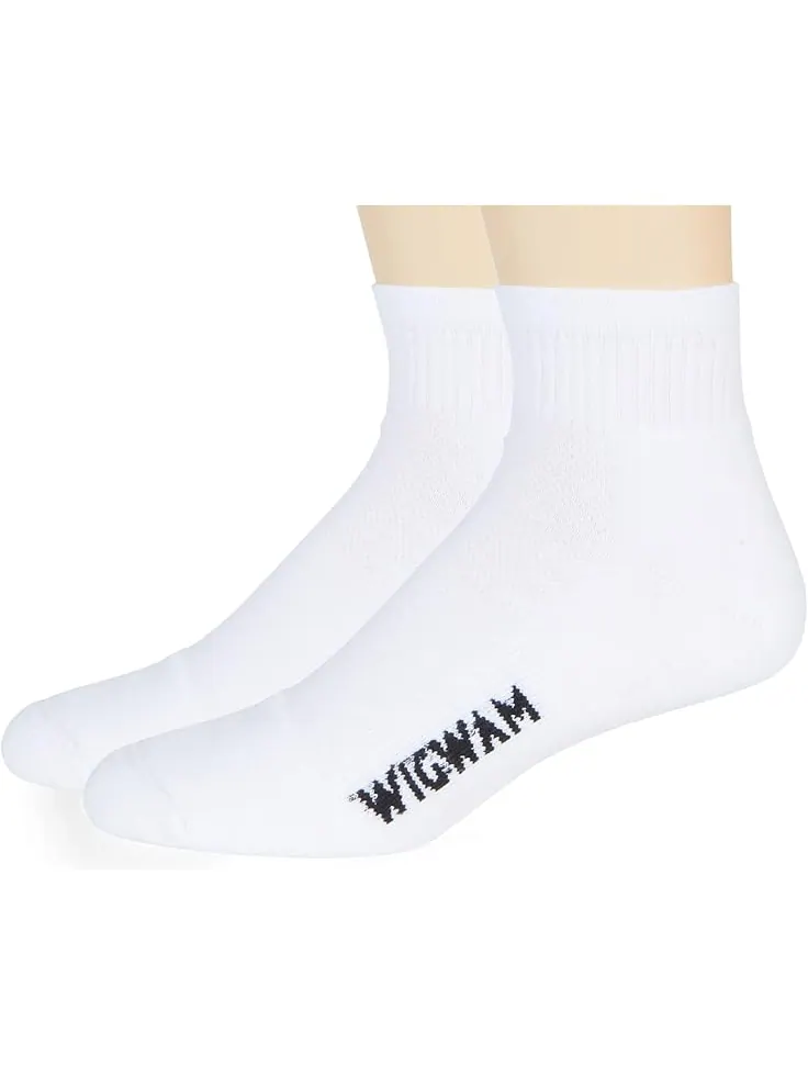 Носки Wigwam Cool Lite Quarter, 2-Pack — изображение 1 из 1, белый