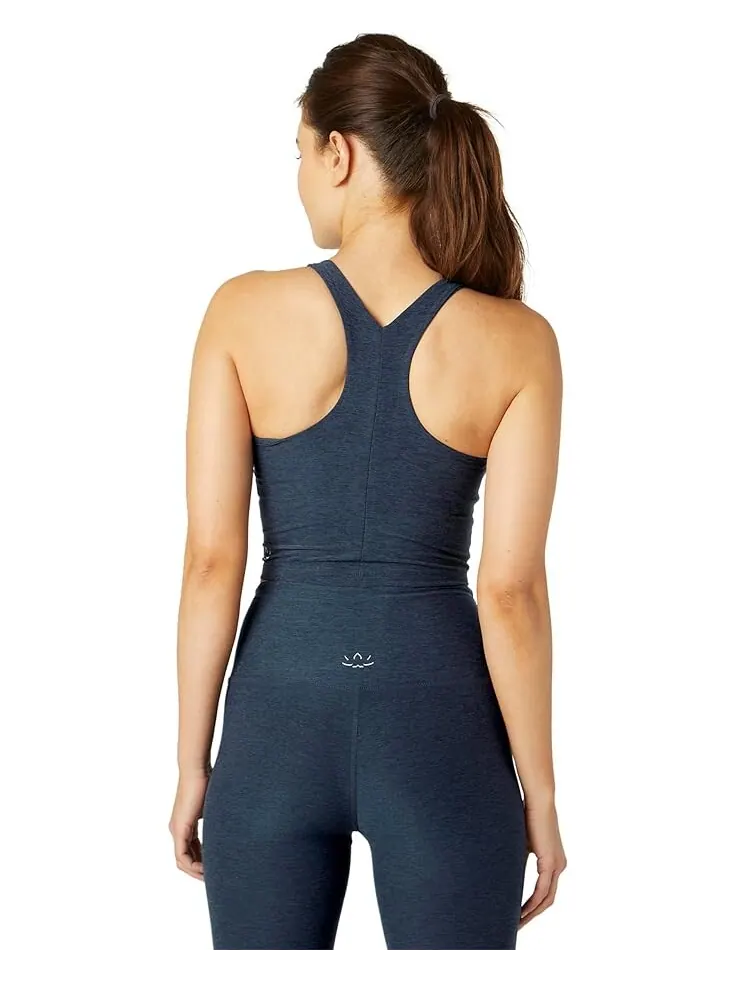Майка Beyond Yoga Spacedye Refocus Cropped Tank — изображение 3 из 3, темно-синий