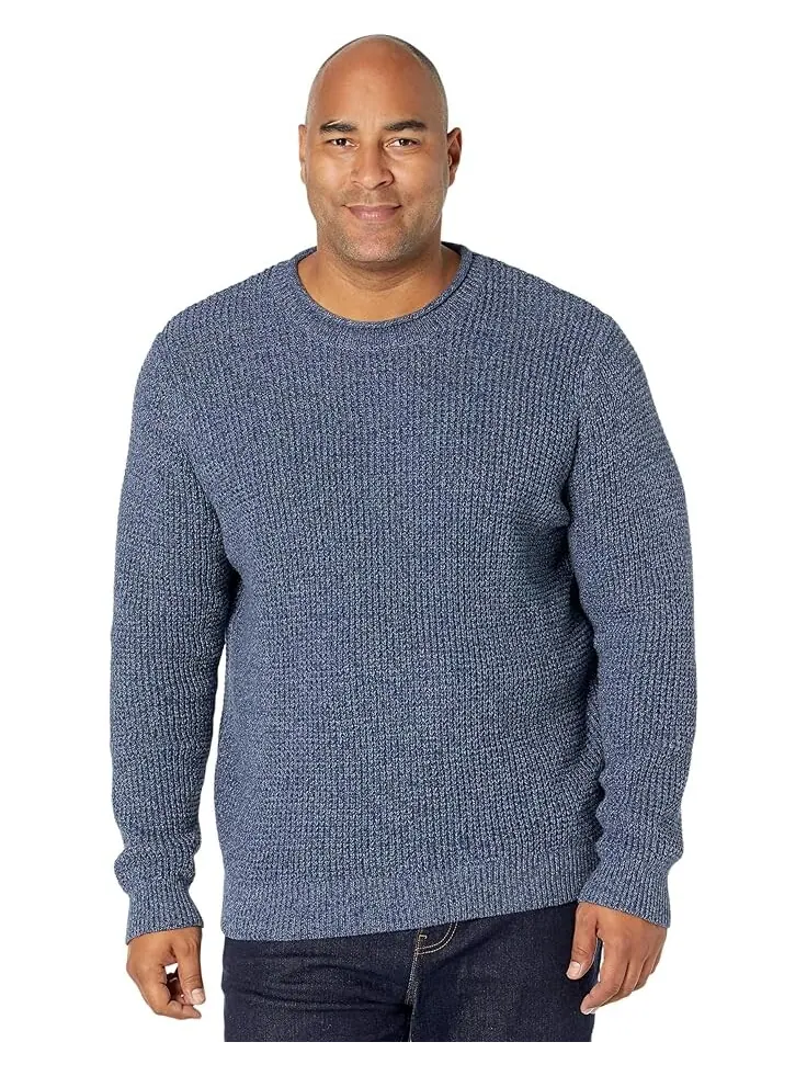 Свитер L.L.Bean Organic Cotton Rollneck Crew Regular — изображение 1 из 4, винтажный индиго
